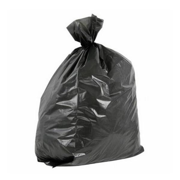 Heavy Duty Black Compactor Sacks 456x865x1170mm (20x34x46'') (Flat-Packed)